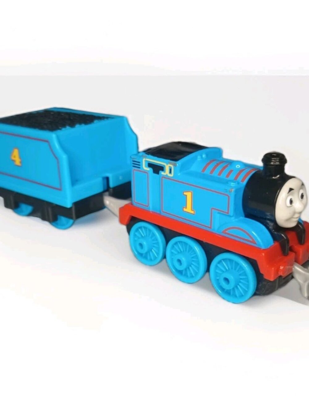 Thomas And Friends Train Engine & Box Car #4 2020 Mattel Gullane 2013 Vehicle